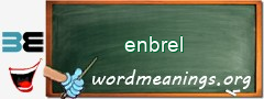 WordMeaning blackboard for enbrel